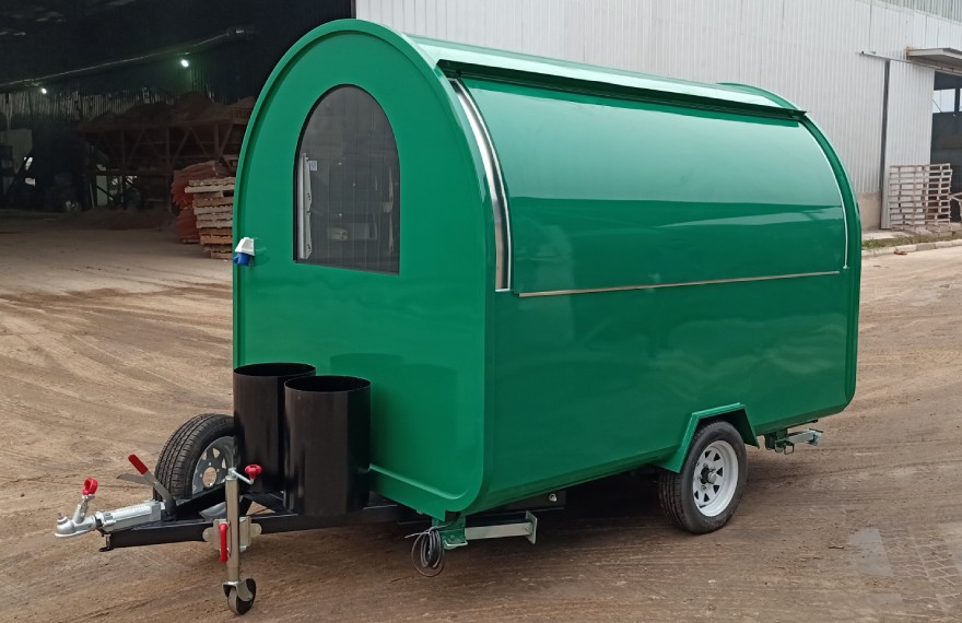 fully equipped street food trailer for sale